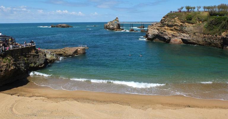 T3 Centre Proche Plage Avec Parking Privatif Biarritz Exterior foto